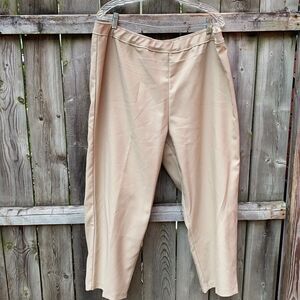 Bend over tan pants sz. 22W
